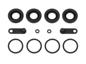 Rear Brake Caliper Piston Dust Cap and Seal Kit. Porsche 993 C4S / turbo / GT2 - 95135291910 - 228013