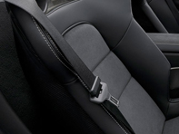Front three-point seat belt, Black. Porsche 918 Spyder 2015>> - 95B857705C, 95B857705CHCP, 95B857705COR1, 95B857705COP2, 95B857705COA5, 95B857705COC7, 95B857705COB6, 95B857705C62S, 95B857705CM3C, 95B857705CM7U