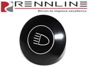 Rennline billet M5 to M6 dash knob adapter. Porsche 911 1984 and 1985