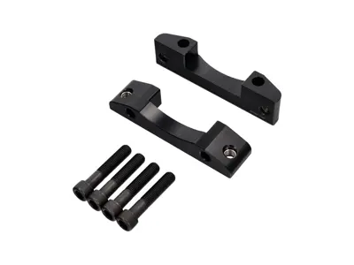 Front brake adapters 'BIG RED / M030'. Porsche 944 / 968 / 964 - 9P9BRFA, 9P-9BRFA