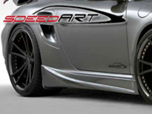 Side Sill SpeedArt BTR-II. Porsche 997 Turbo