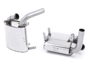 Sports Exhaust Muffler / Silencer Rear box. Porsche 997 Carrera  MILLTEK SPORT