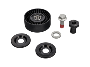 Drive belt tensioning roller. Porsche 996 / Boxster 987 / Cayman 987C / 997 - 99710211700, 4149031008 - V45-0012