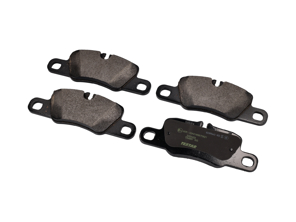 Brake pads, Rear. Porsche 970 Panamera 3.6L / 4.8L / Turbo - 2455401, 97035294904, 97035294904TRW, 97035294908, 971698451A, 971698451L, 97035194905, 97035294902, 97035294903, 97035294905, 97035294910, 971698451D, 971698451H, 971698451M - GDB1849