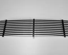 Black powder-coated