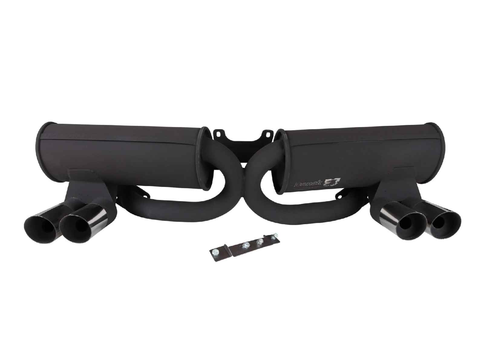 Sports exhaust rear silencer ANSA-like. Porsche 911 1965-73