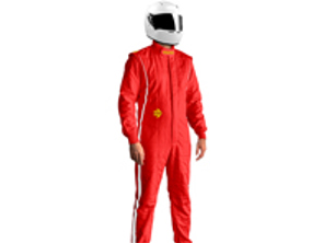 Momo pro-lite nomex race suit. Red and white