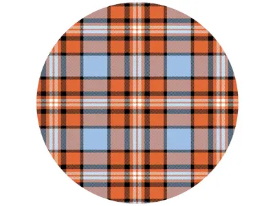 SOLM (Racing Reverse) polyviscose tartan fabric, inspiration: Le Mans, Ford GT, Porsche 917, Steve McQueen