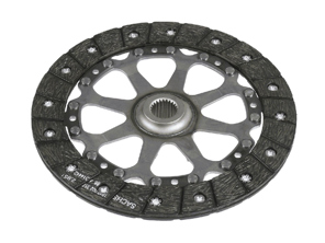 Clutch friction plate. Porsche 987.1 Boxster / 987C.1 Cayman SACHS - 98711601320, 98711601321, 98711601322, 98711601323, 1864 000 411 - 1864 000 411