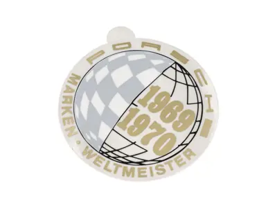 Sticker Markenweltmeister 69,70 Window Sticker - 91170110301