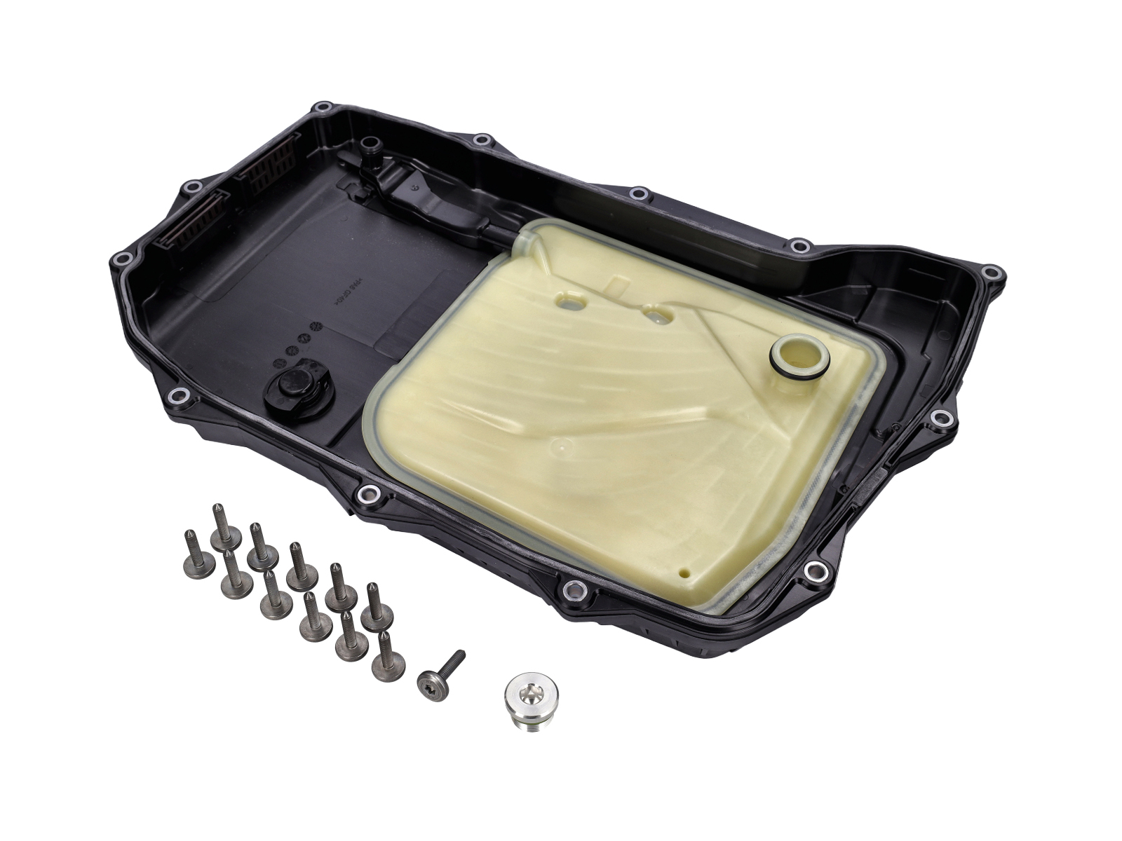 Transmission oil sump with seal. Porsche 9YA Cayenne - PAB39800901, PAB398009
