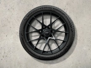 20'/21' 911 GT3 RS Forged aluminium alloy black (Satin-Gloss) wheel set without tyres. Original Porsche - 992044681CH