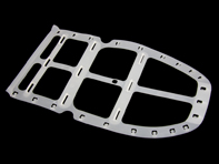 Seat back frame bracket. Porsche 986 Boxster / 996 - 99652155101, 99652155100