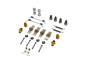 Handbrake shoes fitting kit. Porsche 911 65-89 - PCG35209712