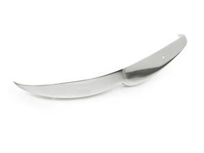 Rear bumper end cap shiny chromed. Porsche 911 1969-73 LWB CARS - 90150525121, 90150525221 - 1684450670, 1684450680, 911287-07, 911287-08