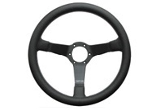 Steering wheel Eau Rouge Full Grain Leather with parallel or crossed stitching 350mm. Porsche 911 / 964 / 993 / 924 / 944 / 968 / 928 - 74112, 74113