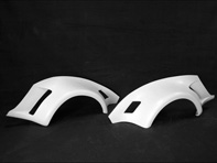 Rear fender flares 935 (1976) look. Porsche 911/930 1974-89 - TK 331, TK331