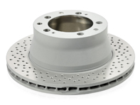 Brake disc rotor, Rear. Porsche 964RS / 968 M030 - 95135204191, 95135204192