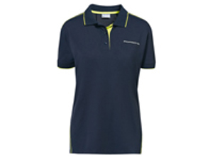 Porsche Women`s polo shirt, dark blue – Sport
