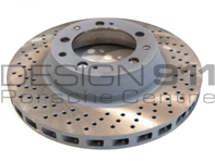 Brake disc rotor, Rear. Porsche 993 (OE Part No 99335204500 / 99335204600) - 99335204500, 99335204600, 16521, 16522
