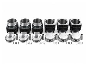 Piston and Cylinder Set Big Bore 98mm 3.0ltr to 3.2ltr. Porsche 911 1976-83 - PCG503719A, PCG503819A - 10010303200