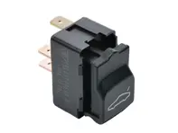 Tip switch for rear lid, Matt Black. Porsche 986 Boxster / 996 2001-05 - 99661310610A05