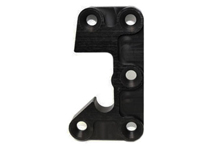 Door lock striker plate (5 hole). Porsche 356 / 356A - 64453170100 - RD-644.531.701.00