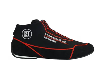 Race boot in Black Porsche Motorsport Air-S Speed