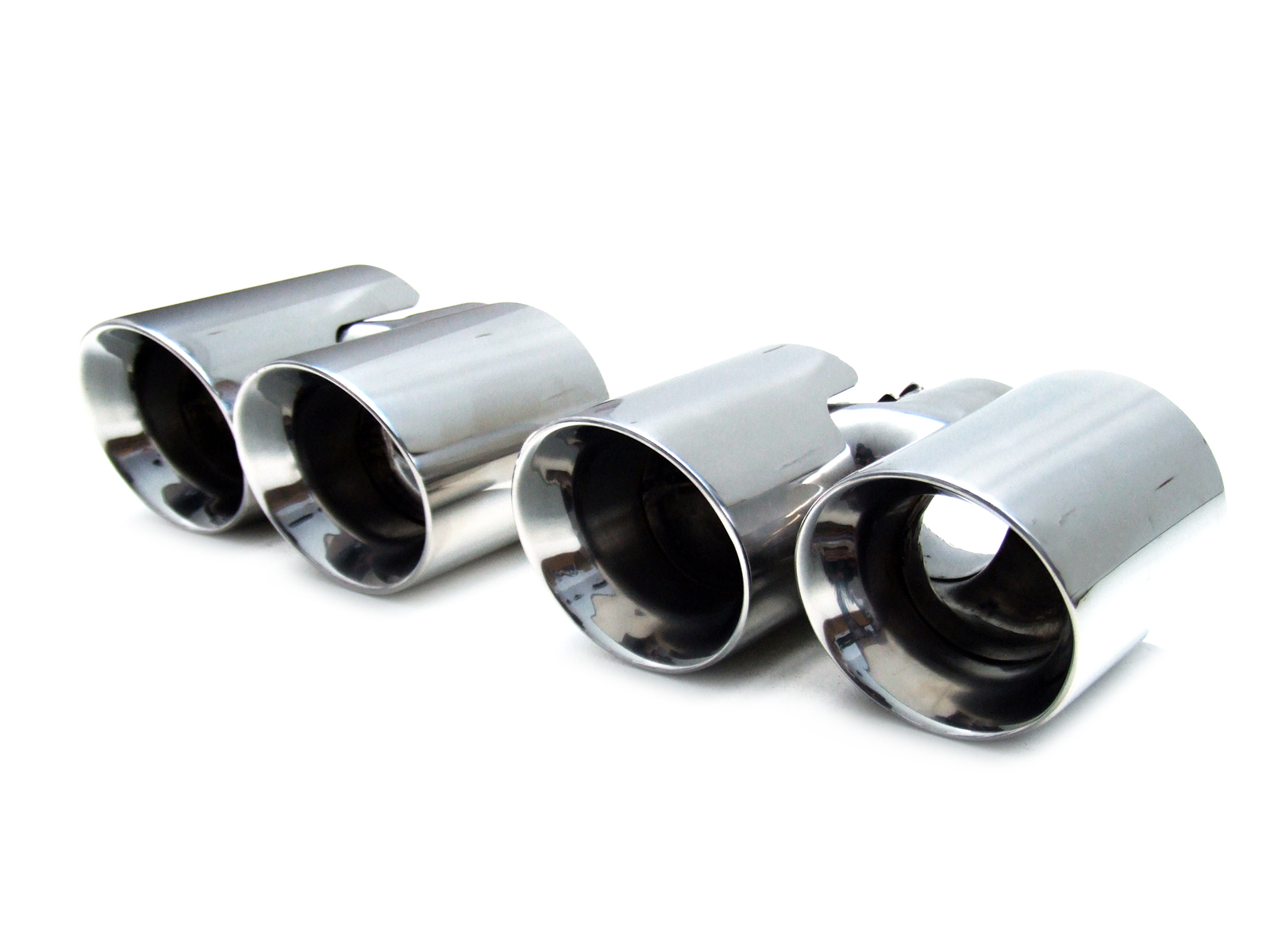 aFe 304 Stainless Steel OE Replacement Polished Exhaust Tip | Porsche Boxster S (05-08) (49-36410)