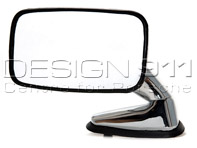 Wing Mirror Rectangle Durant Style with Rim Porsche 911 1972-73 - 91173101300, 91173101306