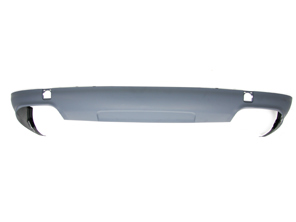 Rear bumper lower valance. Porsche 955 Cayenne Turbo - 95550552102G2X, 95550552102