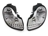 Headlamp with LED Bulbs for Porsche 996 / Boxster 986 RHD Cars - 99663115704, 99663115804, 98663113121, 98663113221 - DP204-CH2