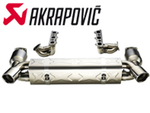 Akrapovic Evolution Race Titanium Exhaust System for Porsche 997 GT2