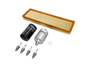 Engine Service Kit - Air/Fuel/Oil Filters, Spark Plugs & More - for Porsche 944 S 2.5L 1987-1988 - 94410093002, 94410720103, 94410720111, 92811025304, 92811025307, 94411018800, 90012311830, 99917015690, 00004400204
