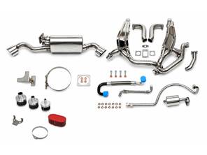 Sport Performance Package Dual Oval Outlet Tailpipes. Porsche 911 turbo Flatnose - 93011103806, 93021103301, 93021103304