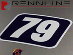 Rennline Magnetic Race Numbers Square - EM02