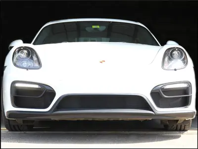 Rennline Front bumper wire mesh grill kit. Porsche 987 / 981 / 982 Boxster - E1003