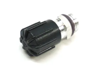 Air Conditioning High Pressure Line (Large) Valve. Porsche 986/987 Boxster / 987 Cayman / 996 / 997 - 99657346600