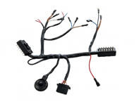 Rear fuse panel wiring harness loom. Porsche 911 1970 - 91161200400, 91161200500