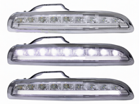 Daytime Running Lamps (DRL) LED for Porsche Boxster 987 2005-08 - 98763108105, 98763108205, 98763108102, 98763108202, 98763108104, 98763108204