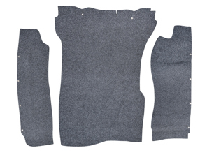 Front compartment carpet set. Porsche 911 F 1969-73 - PCG55104526
