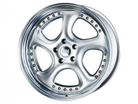 18' TURBO P 3part Split Rim Alloy wheels for Porsche Cars