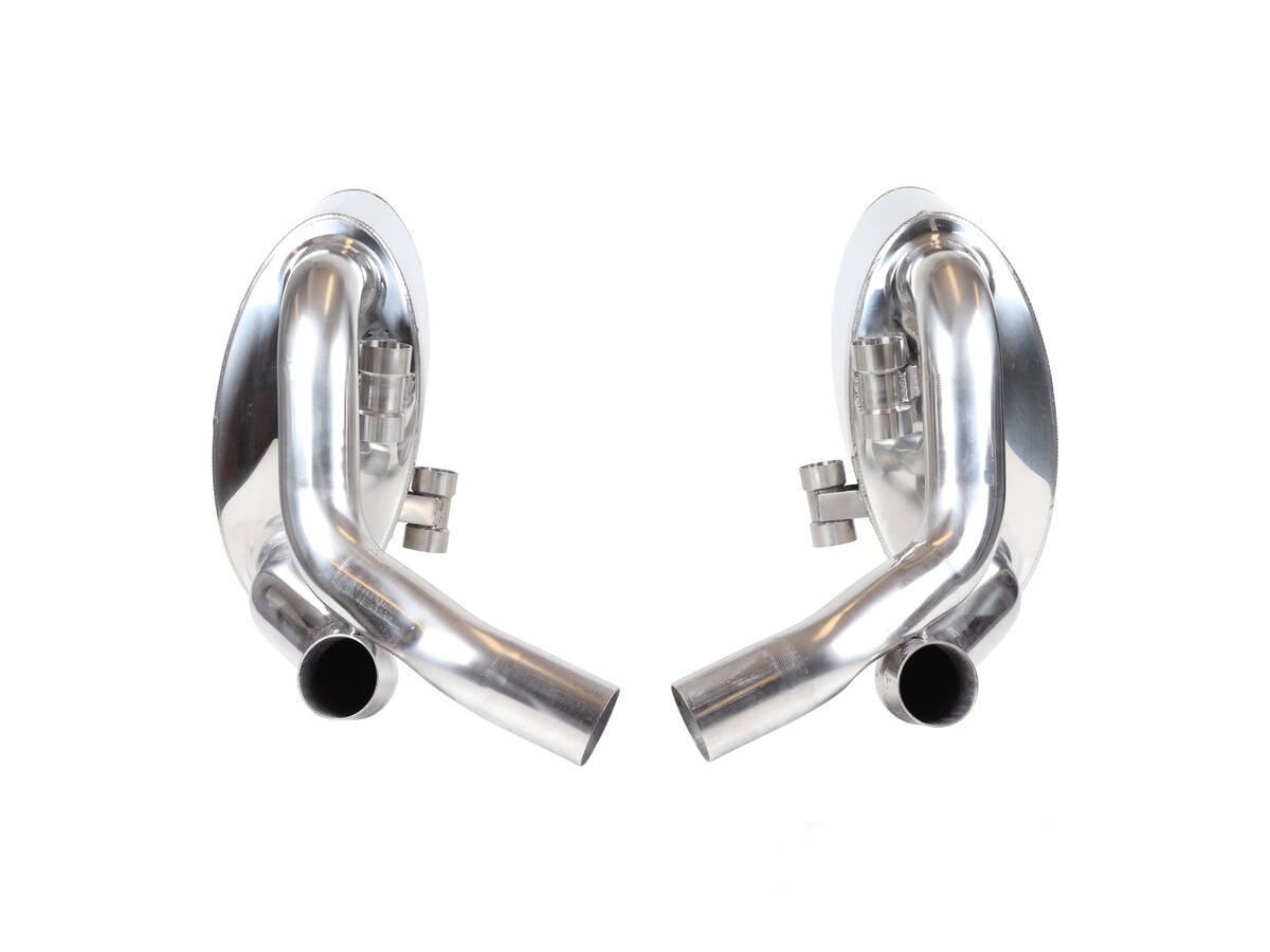 Rear sport exhaust set. Porsche 997.2 Carrera