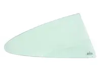Rear 1/4 window glass. Porsche 993 Coupe - 99354310200, 99354310100