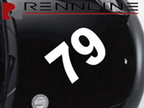 Rennline Permanent Race Numbers - E50