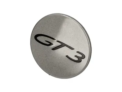 Centre Lock Wheel 'GT3' Cap Badge for Porsche - 99736120790