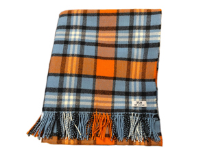 SOLM Lambswool throw (Racing)