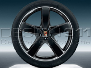21' Macan Sport Classic Alloy Wheels & Summer Tyres Original Porsche - 95B04460216, 95B04460214, 95B04460224
