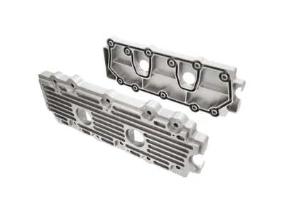 Camshaft engine covers, Billet alloy LOWER. Porsche 993 1994-98 - 99310511607, 99310511607R, 99310511607SIL, 99310511607BLK