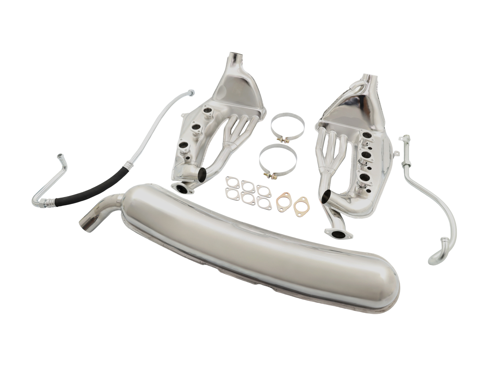 Exhaust & Heat Exchangers Package Porsche 911 1974-83 - 90111115704, 90111119300, 91111319001, 91110772910, 91110773910, 93021102501, 93011102200
